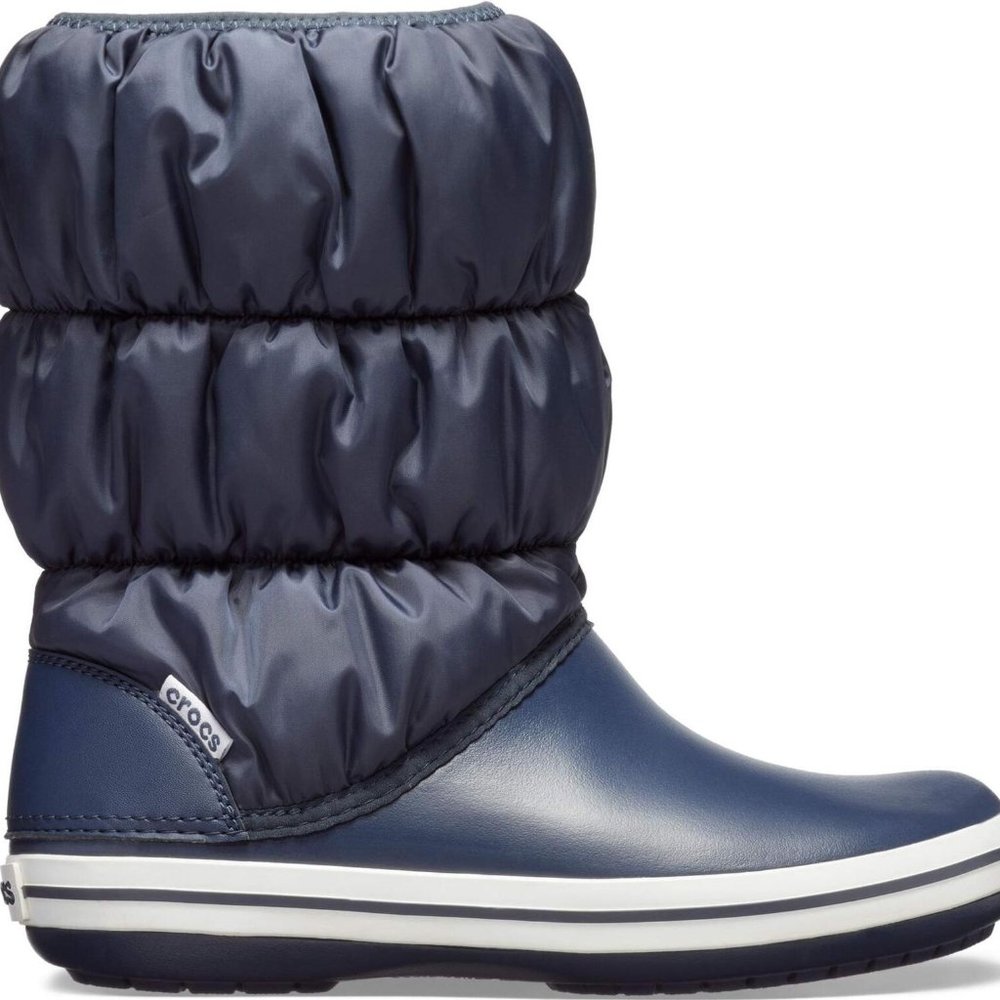 Crocs Ladies Winter Warm Nylon Shaft Boots